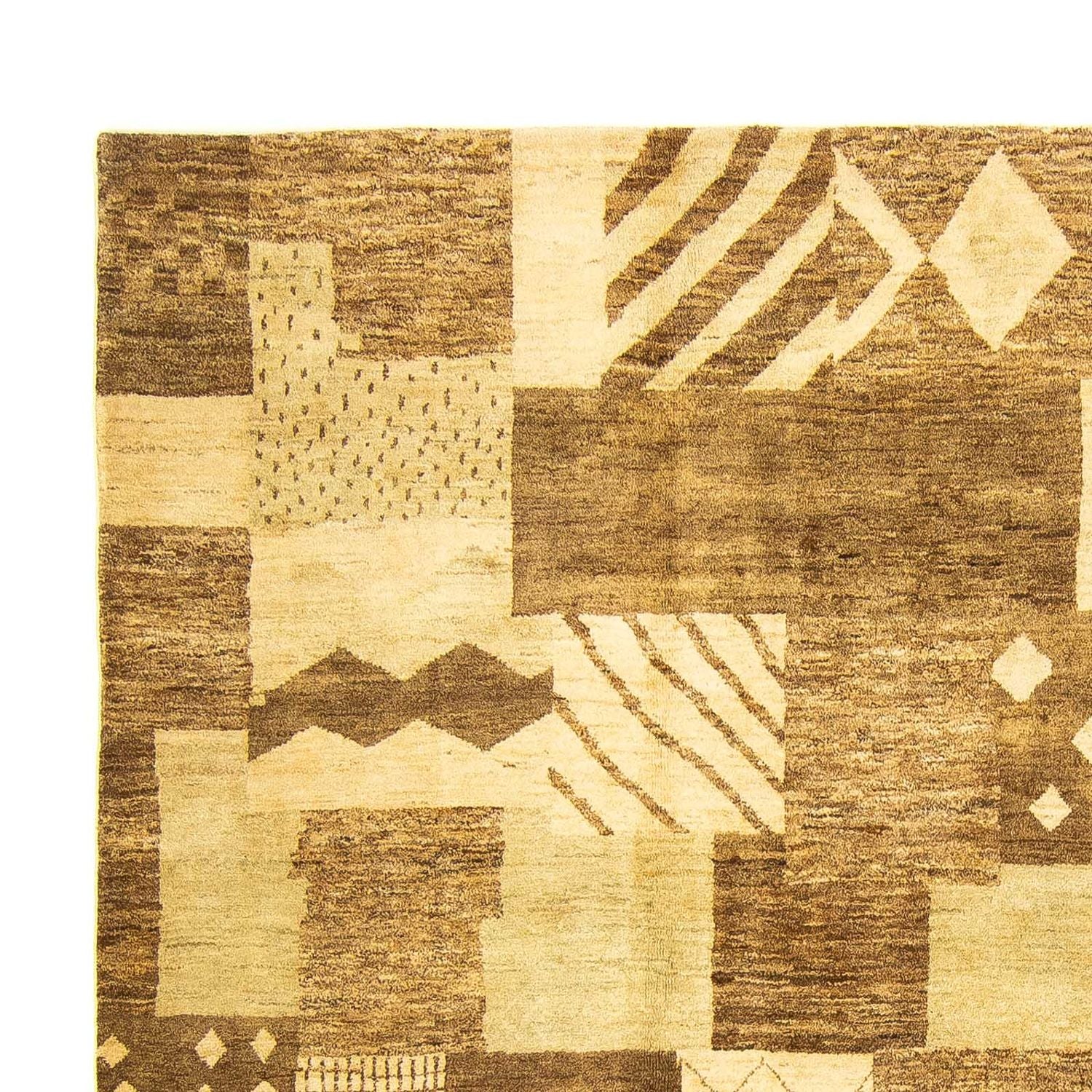 Gabbeh-tæppe - Indus - 307 x 246 cm - flerfarvet