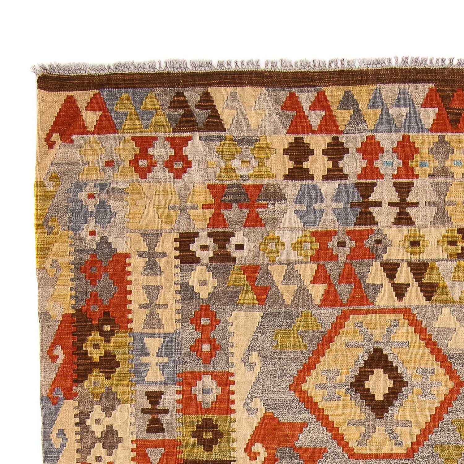 Kelim Carpet - Splash - 300 x 200 cm - flerfarvet