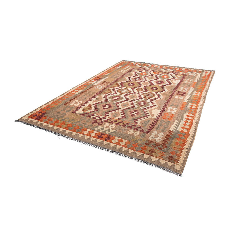 Kelim Carpet - Splash - 293 x 200 cm - flerfarvet
