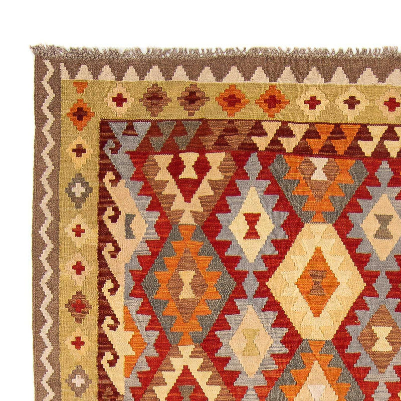 Kelim Carpet - Splash - 296 x 195 cm - flerfarvet
