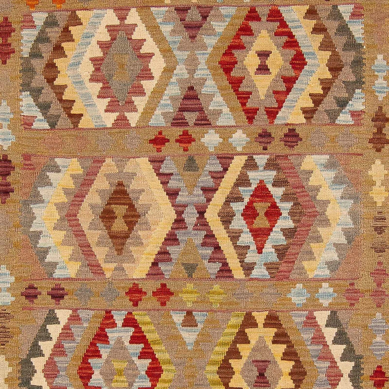 Kelim Carpet - Splash - 292 x 212 cm - flerfarvet