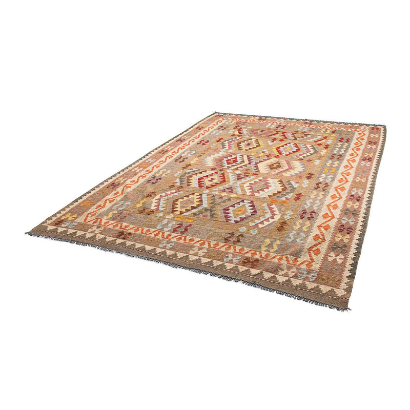 Kelim Carpet - Splash - 292 x 212 cm - flerfarvet