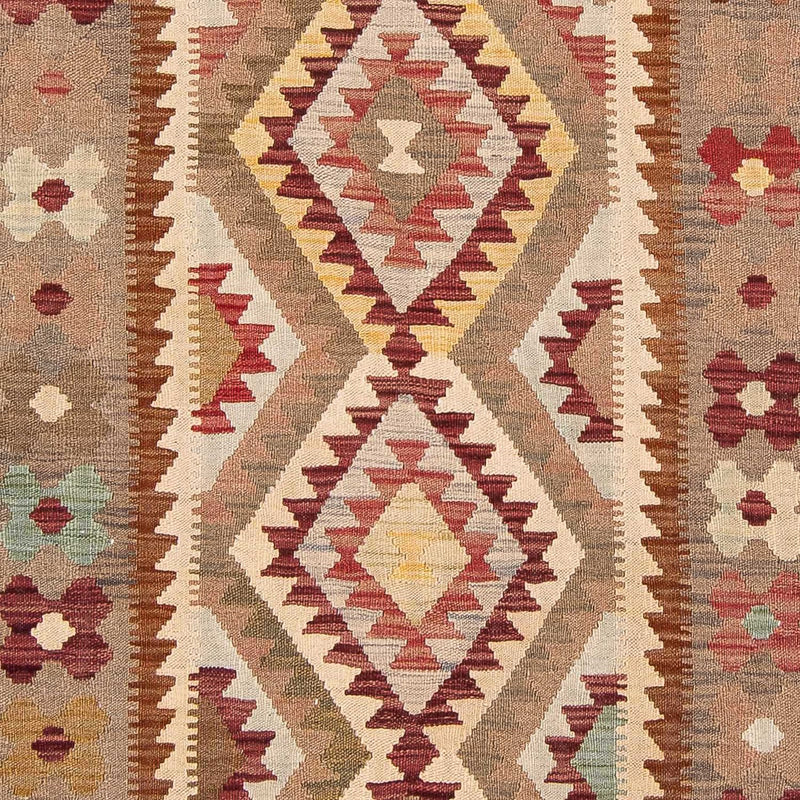 Kelim Carpet - Splash - 293 x 198 cm - flerfarvet
