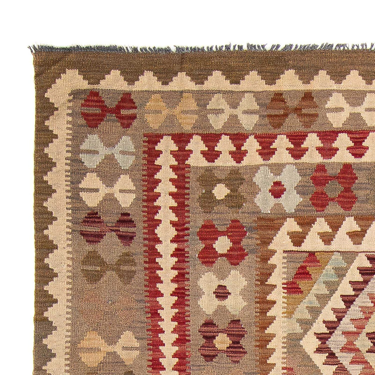 Kilim Maimana Tæppe 198x293cm - Uldtæppe