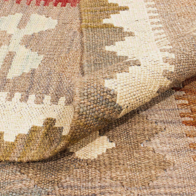 Kelim Carpet - Splash - 293 x 198 cm - flerfarvet