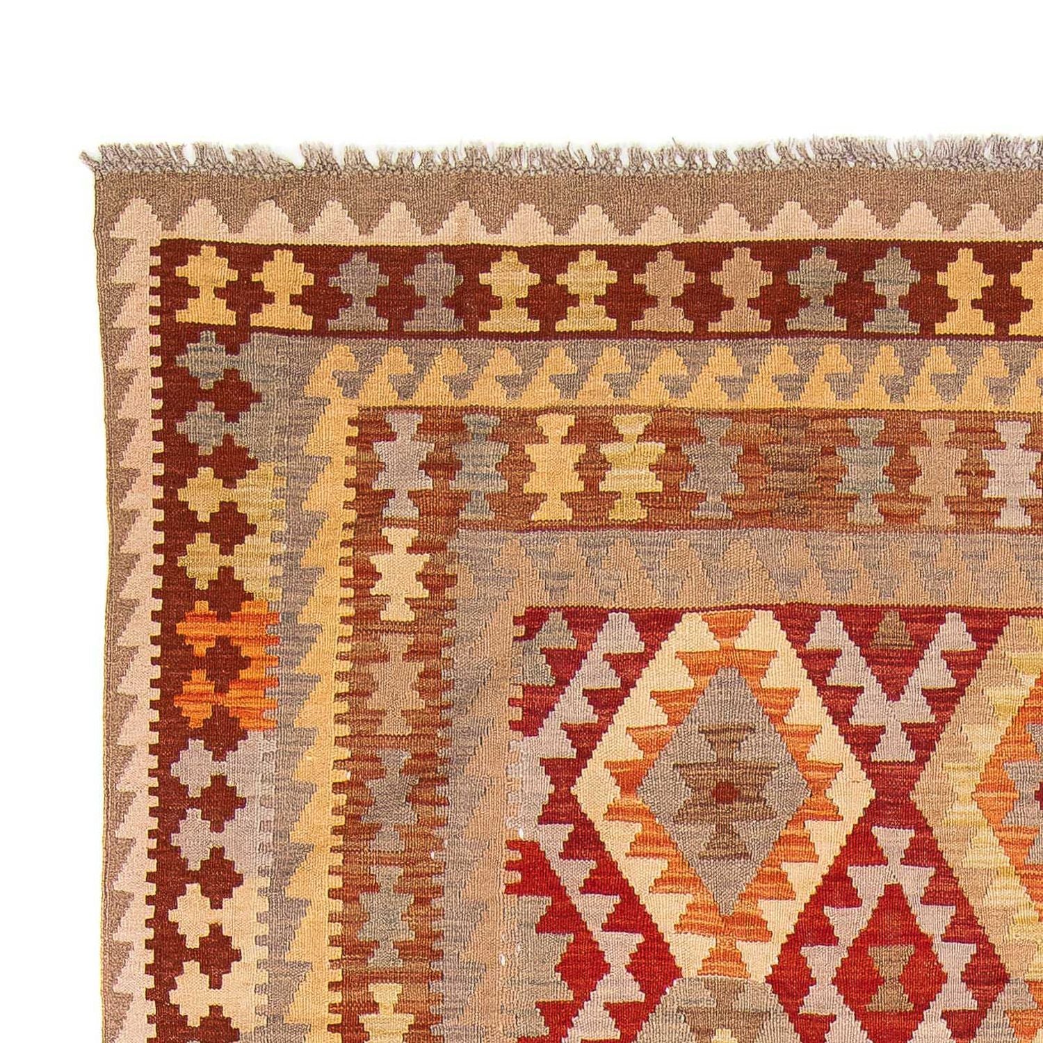 Kelim Carpet - Splash - 297 x 200 cm - lys brun