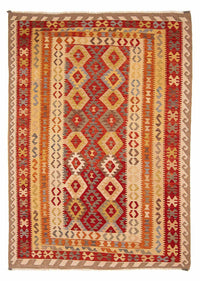 Kelim Carpet - Splash - 288 x 198 cm - flerfarvet