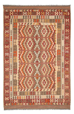 Kelim Carpet - Splash - 296 x 205 cm - flerfarvet
