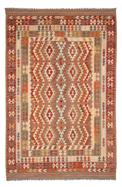 Kilim Maimana Tæppe 205x296cm - Uldtæppe