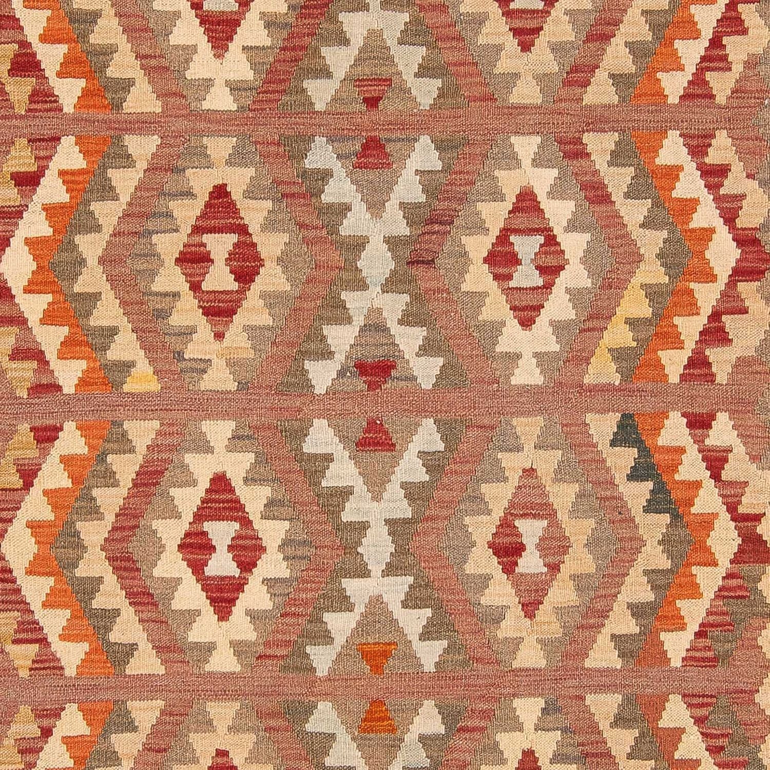 Kelim Carpet - Splash - 296 x 205 cm - flerfarvet