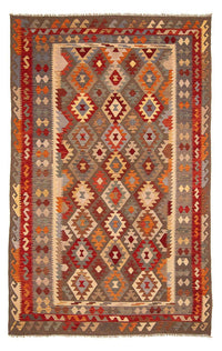Kelim Carpet - Splash - 291 x 196 cm - flerfarvet