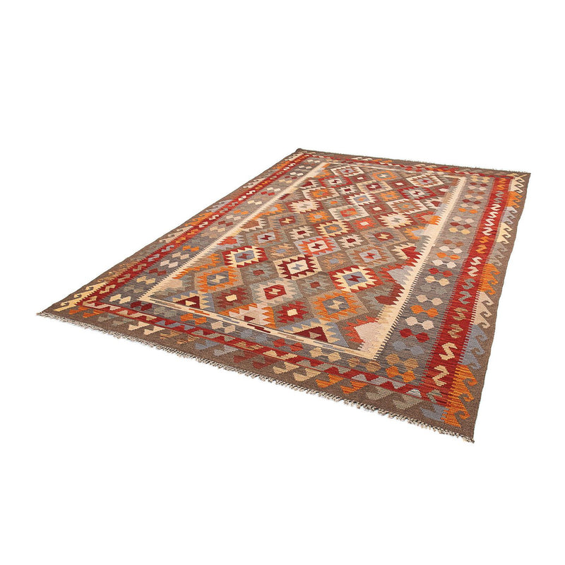 Kelim Carpet - Splash - 291 x 196 cm - flerfarvet