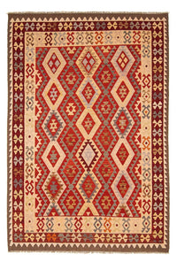 Kelim Carpet - Splash - 290 x 211 cm - flerfarvet
