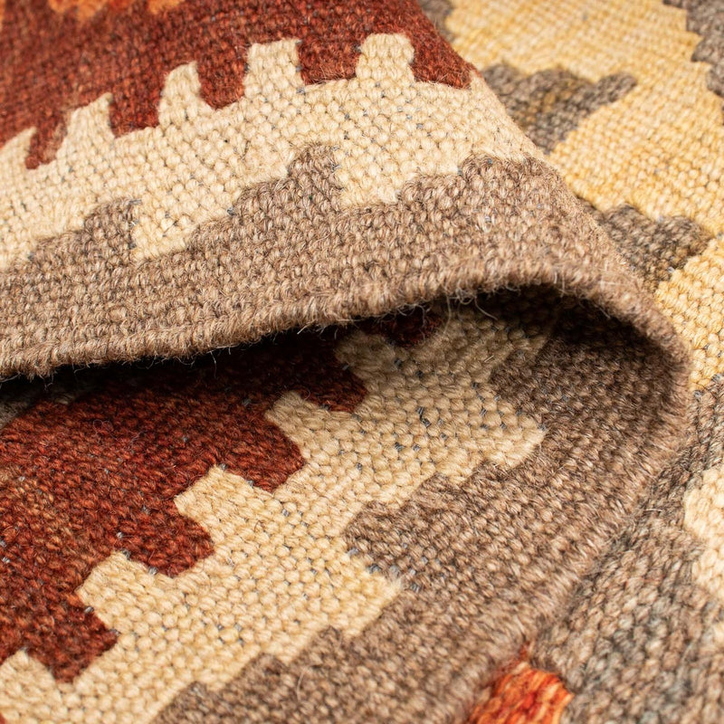 Kelim Carpet - Splash - 205 x 149 cm - flerfarvet