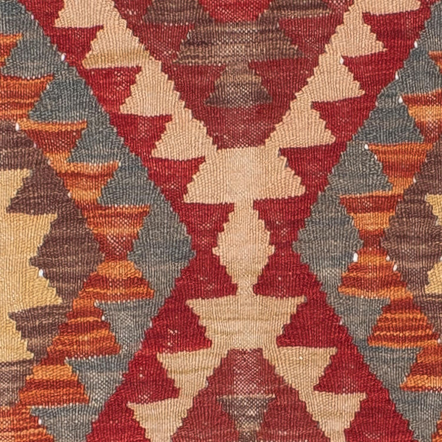 Kelim-tæppe - orientalsk - 192 x 136 cm - flerfarvet