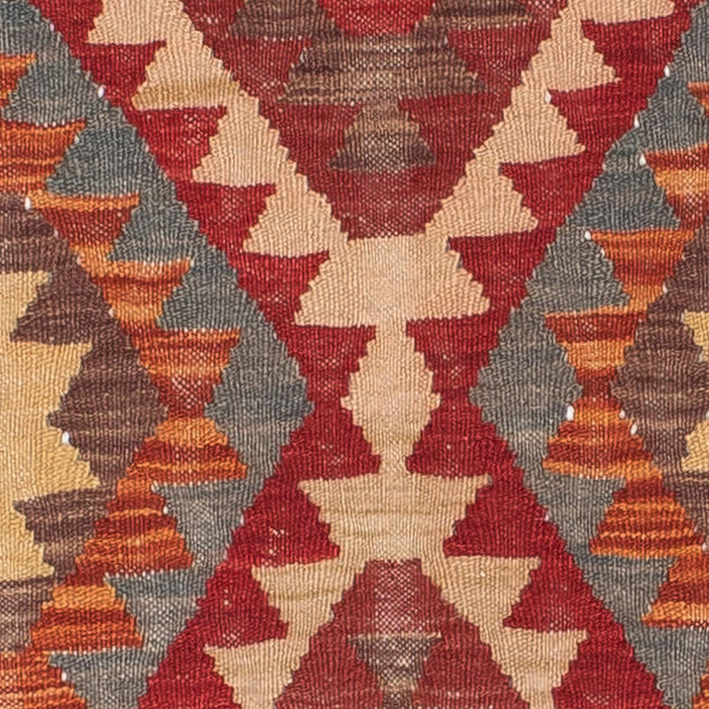 Kelim-tæppe - orientalsk - 192 x 136 cm - flerfarvet