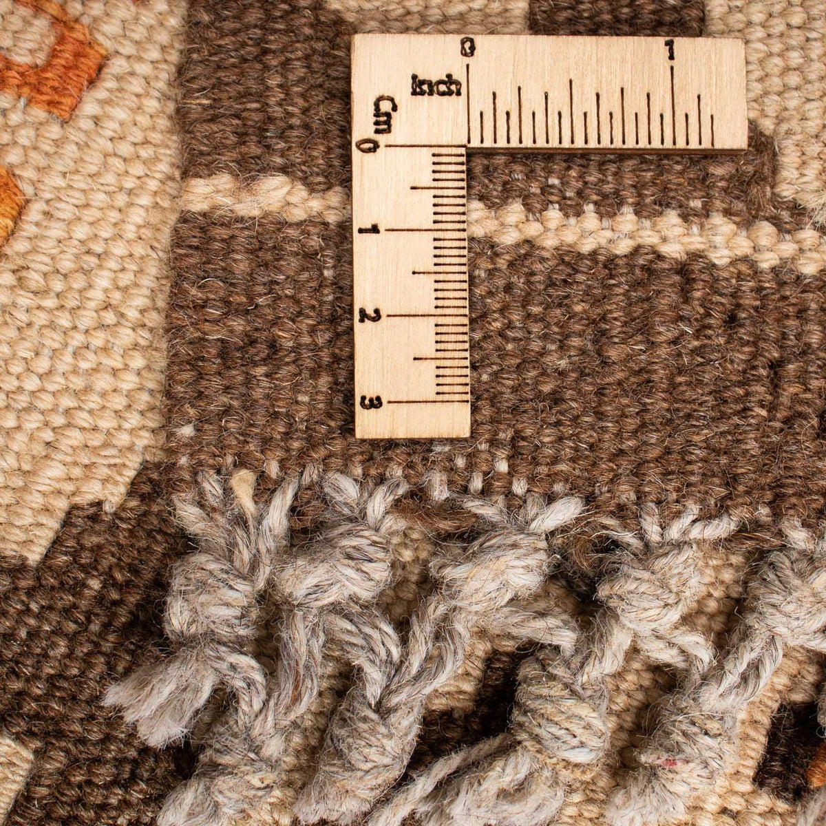 Kelim Carpet - Splash - 201 x 143 cm - flerfarvet