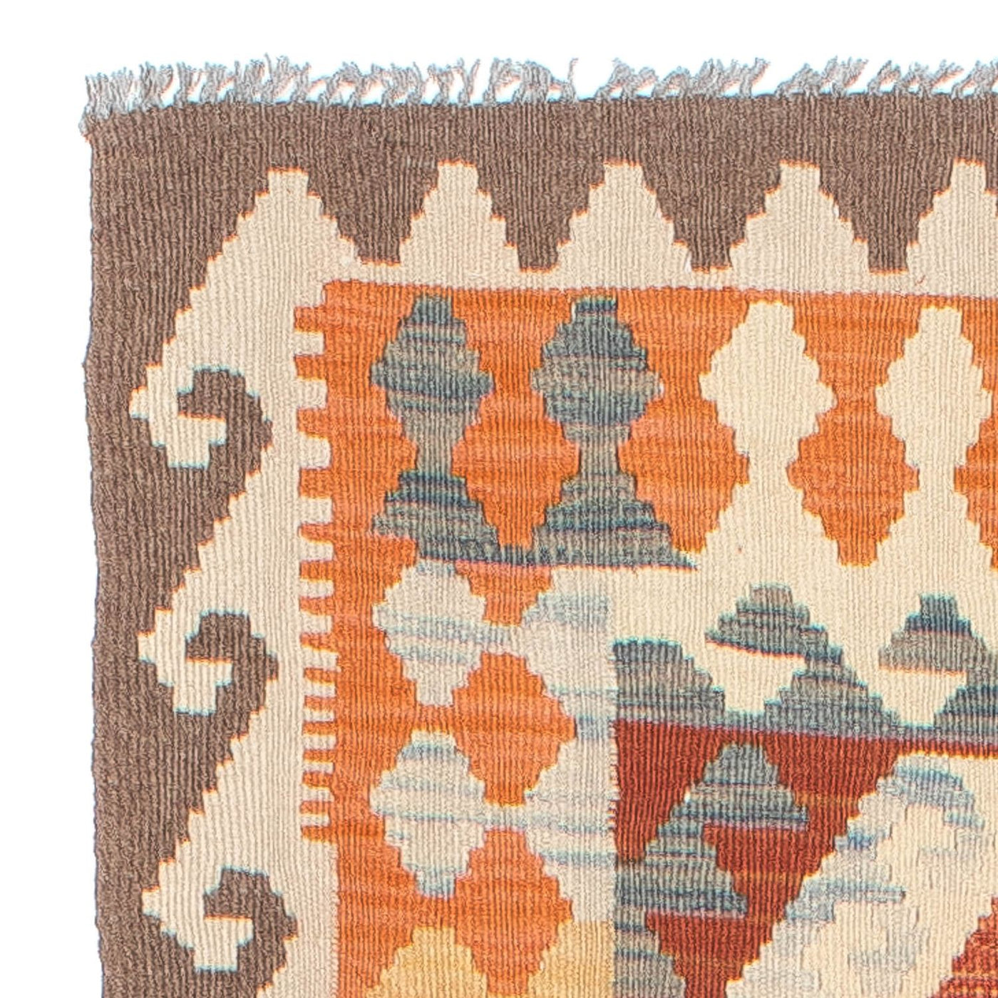 Kilim Maimana Tæppe 298x78cm - Uldtæppe