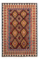 Kilim Maimana Tæppe 214x153cm - Uldtæppe
