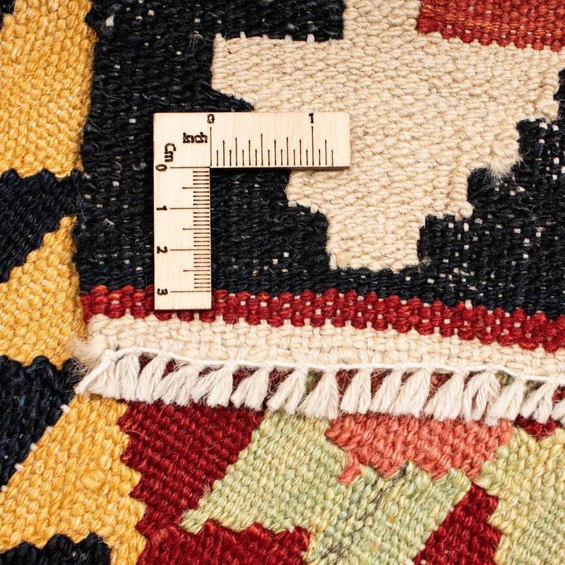 Kelim Carpet - Splash - 214 x 153 cm - flerfarvet