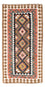 Løber Kelim-tæppe - orientalsk - 200 x 101 cm - lys brun