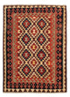 Kilim Maimana Tæppe 203x153cm - Uldtæppe