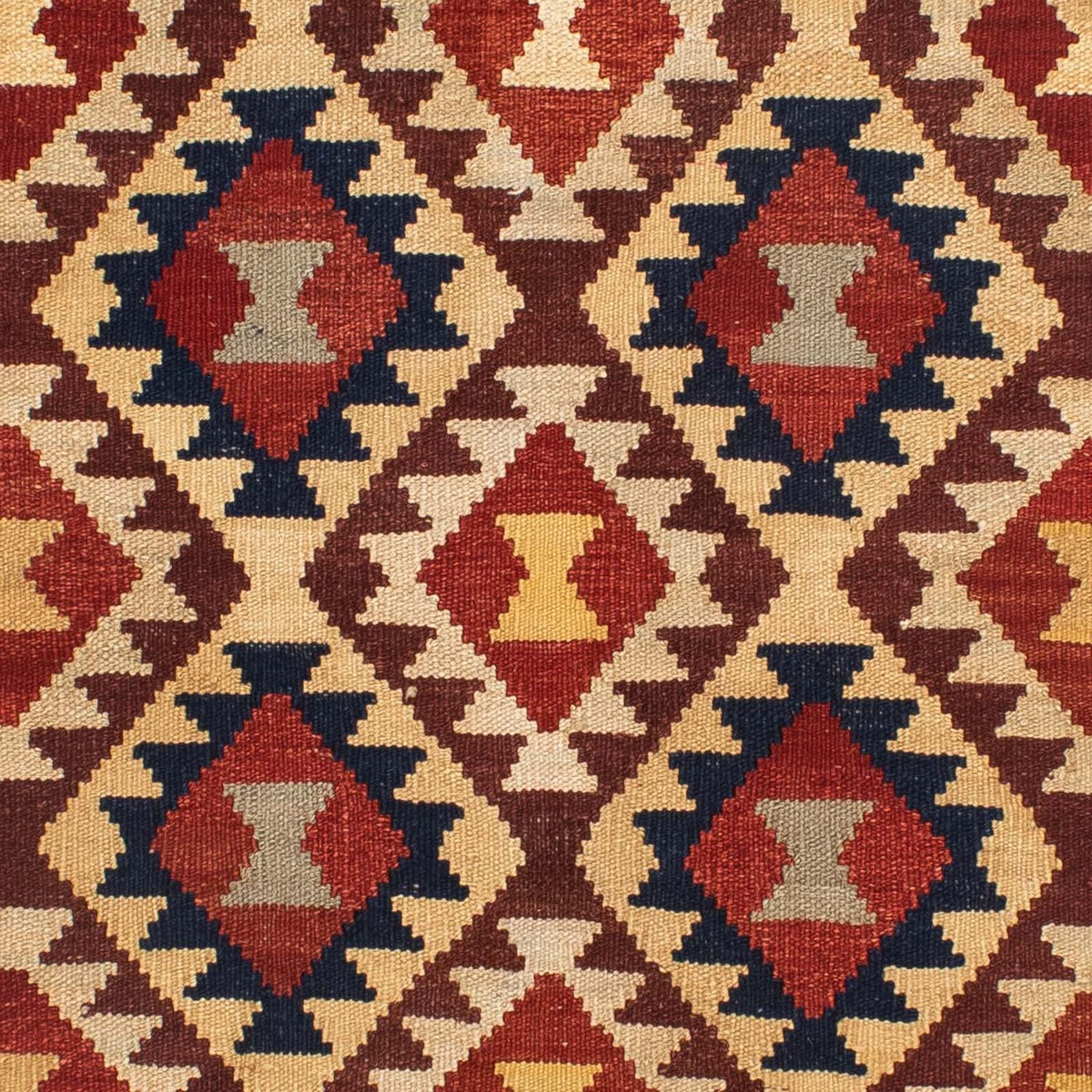 Kelim Carpet - Splash - 203 x 153 cm - flerfarvet