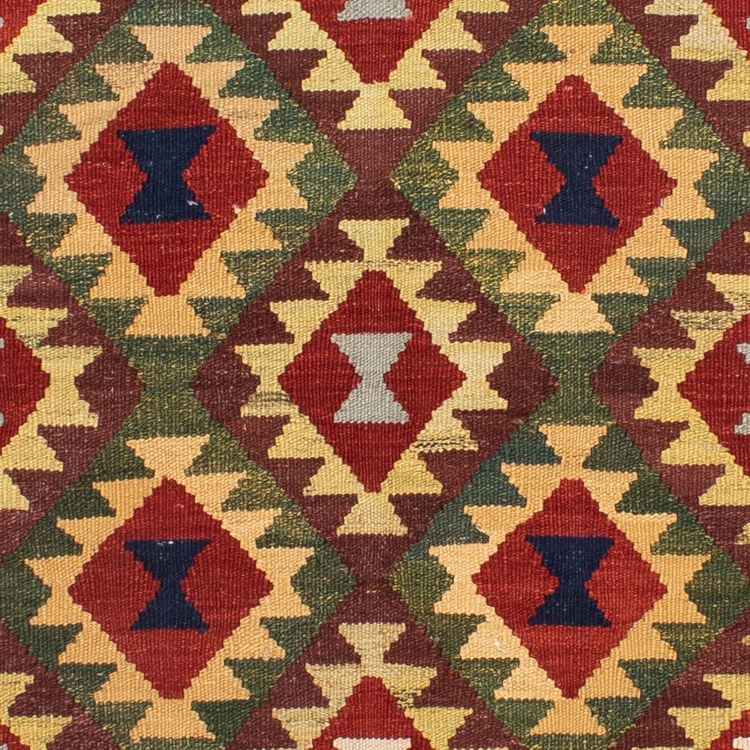 Kelim Carpet - Splash - 176 x 155 cm - flerfarvet