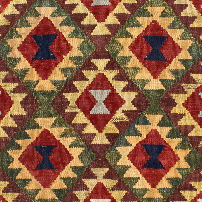 Kelim Carpet - Splash - 176 x 155 cm - flerfarvet