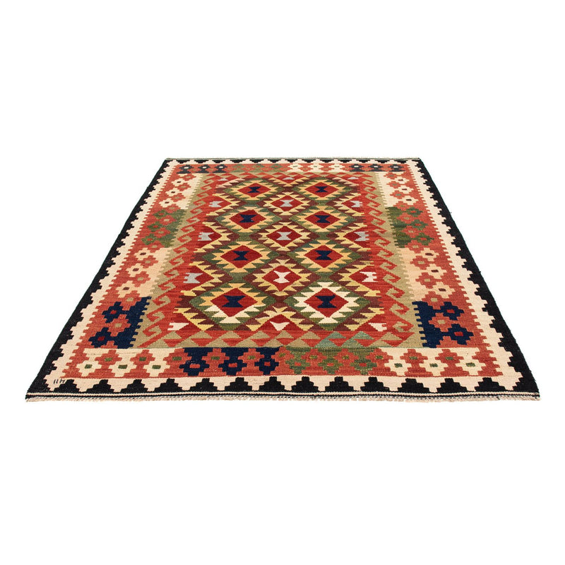 Kelim Carpet - Splash - 176 x 155 cm - flerfarvet