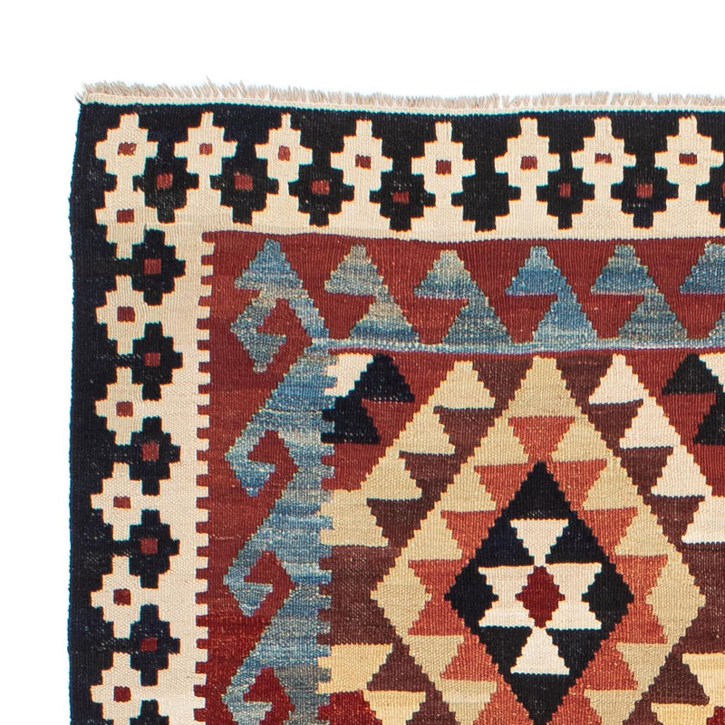 Kelim Carpet - Splash - 215 x 153 cm - flerfarvet