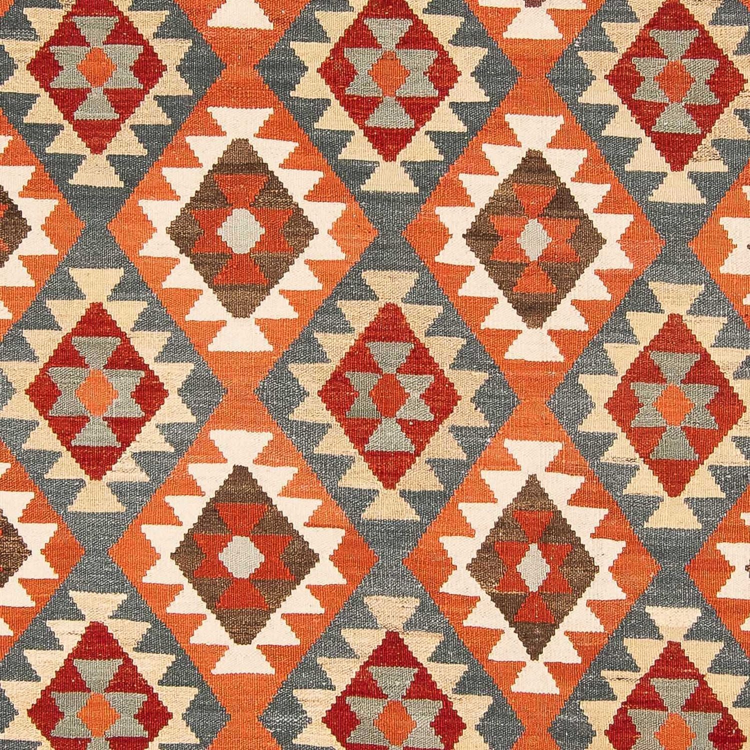 Kelim Carpet - Splash - 301 x 207 cm - flerfarvet