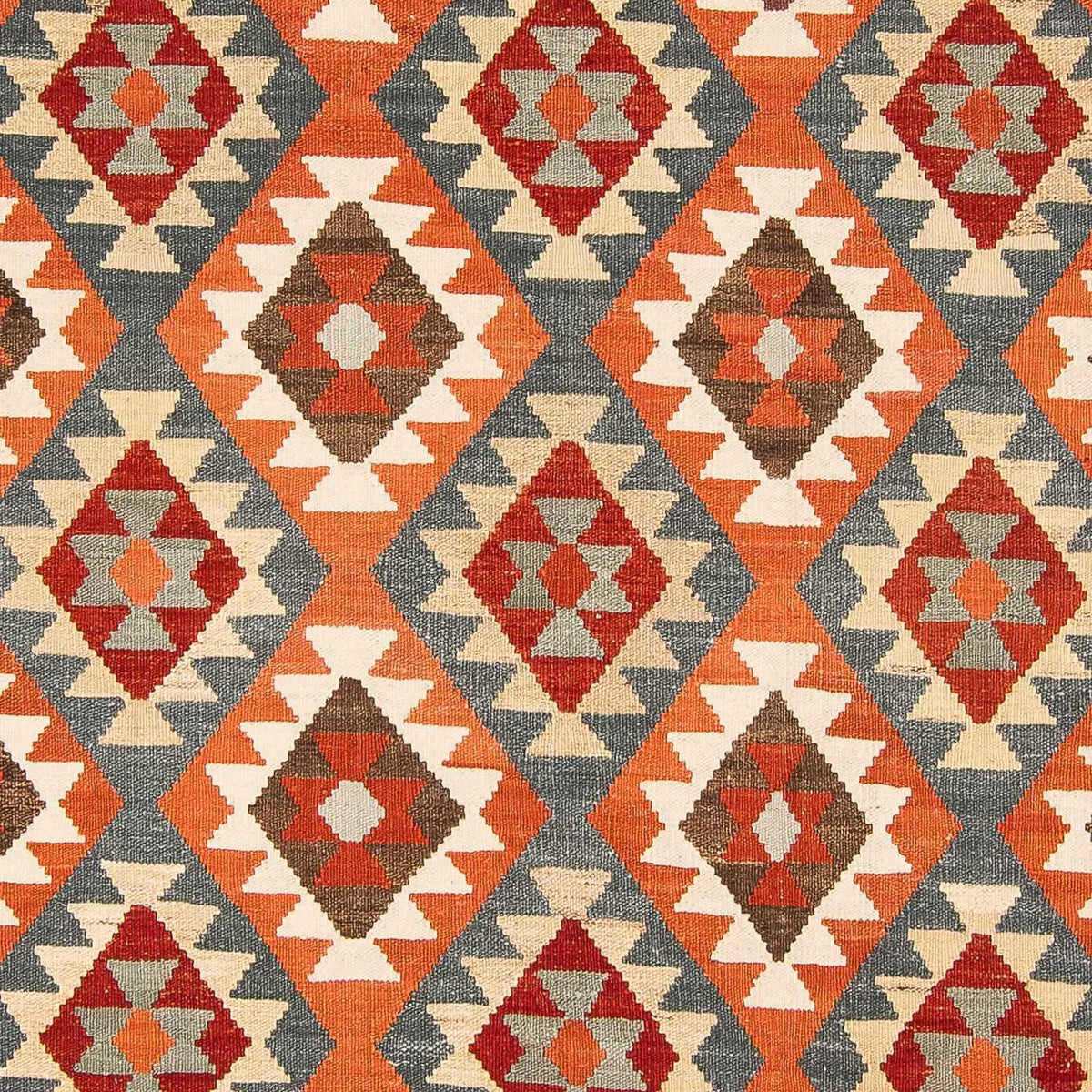 Kelim Carpet - Splash - 301 x 207 cm - flerfarvet