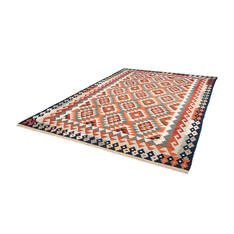 Kelim Carpet - Splash - 301 x 207 cm - flerfarvet
