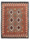Kelim Carpet - Splash - 196 x 149 cm - flerfarvet