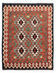 Kilim Maimana Tæppe 196x149cm - Uldtæppe