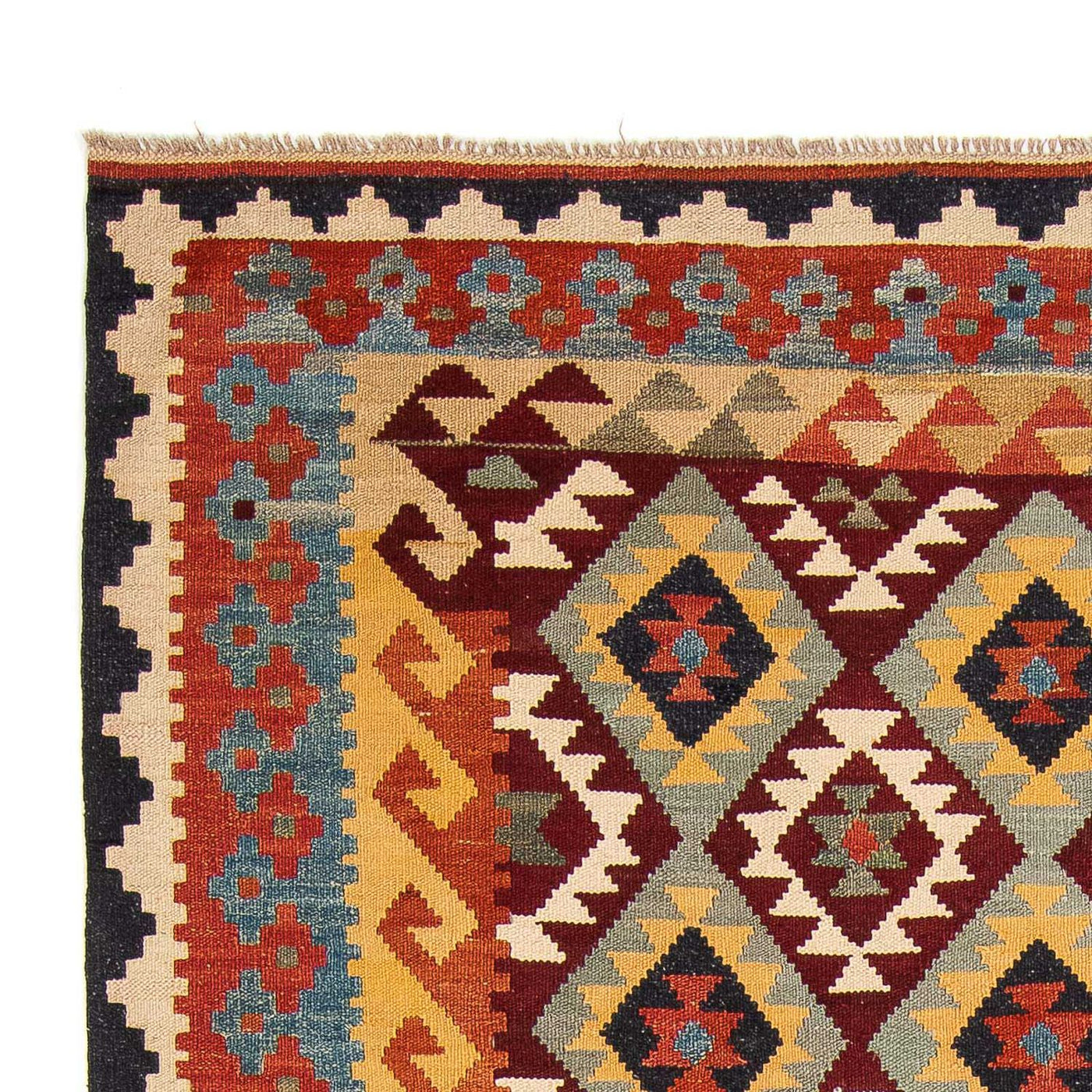 Kilim Maimana Tæppe 302x205cm - Uldtæppe