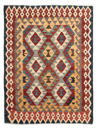 Kelim Carpet - Splash - 203 x 153 cm - flerfarvet