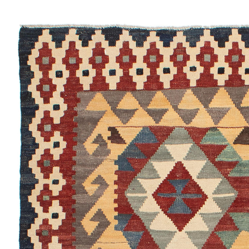 Kelim Carpet - Splash - 203 x 153 cm - flerfarvet
