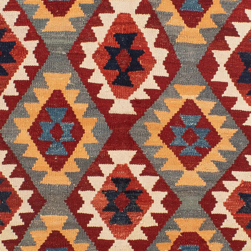 Kelim Carpet - Splash - 203 x 147 cm - flerfarvet