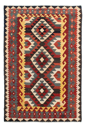 Kelim Carpet - Splash - 260 x 137 cm - flerfarvet