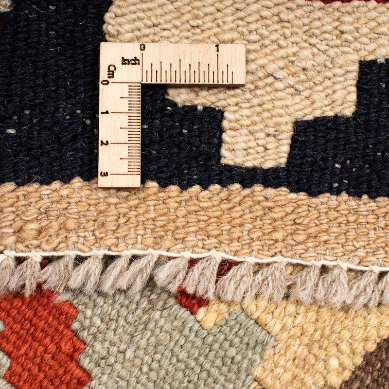 Kelim Carpet - Splash - 215 x 157 cm - flerfarvet