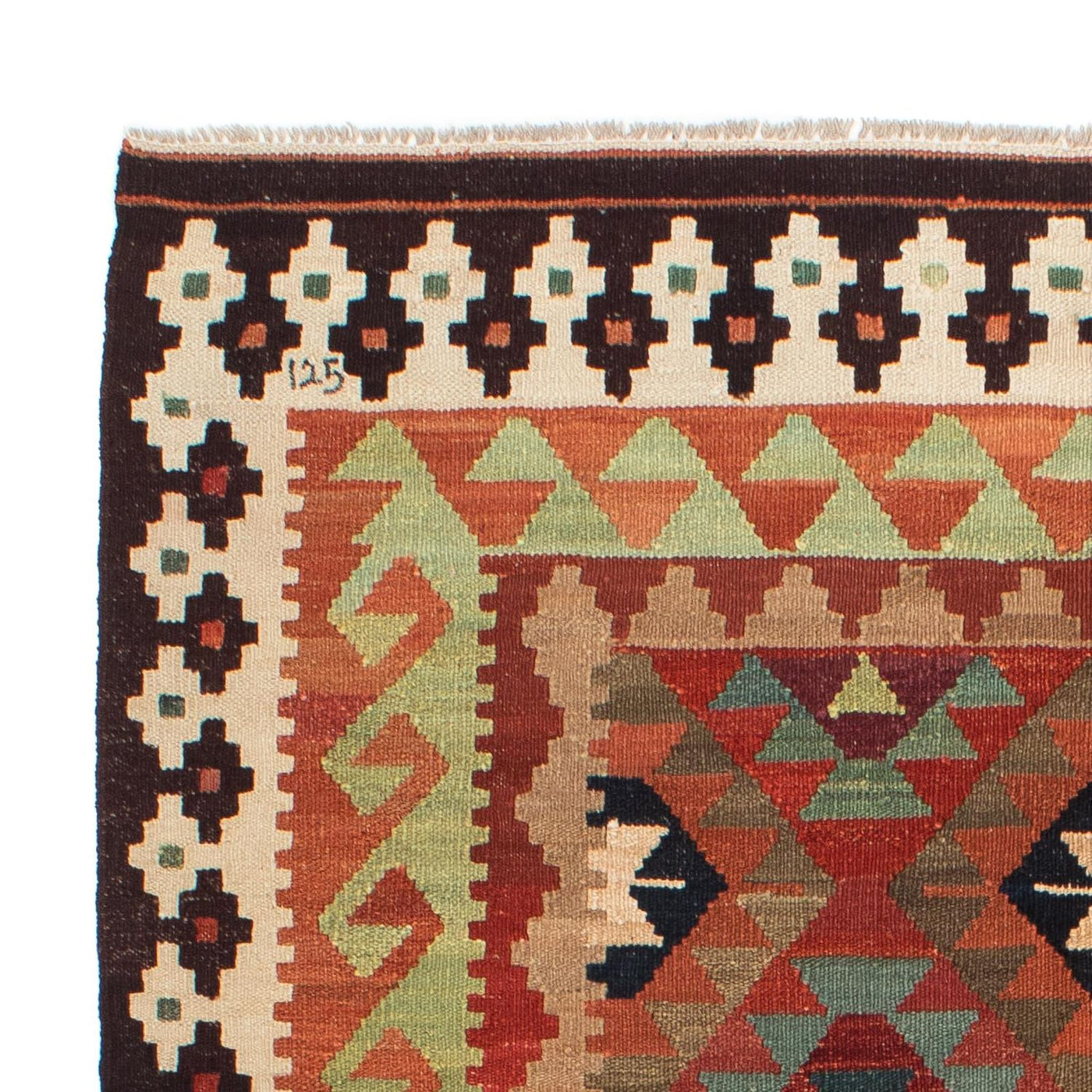 Kilim Maimana Tæppe 211x154cm - Uldtæppe