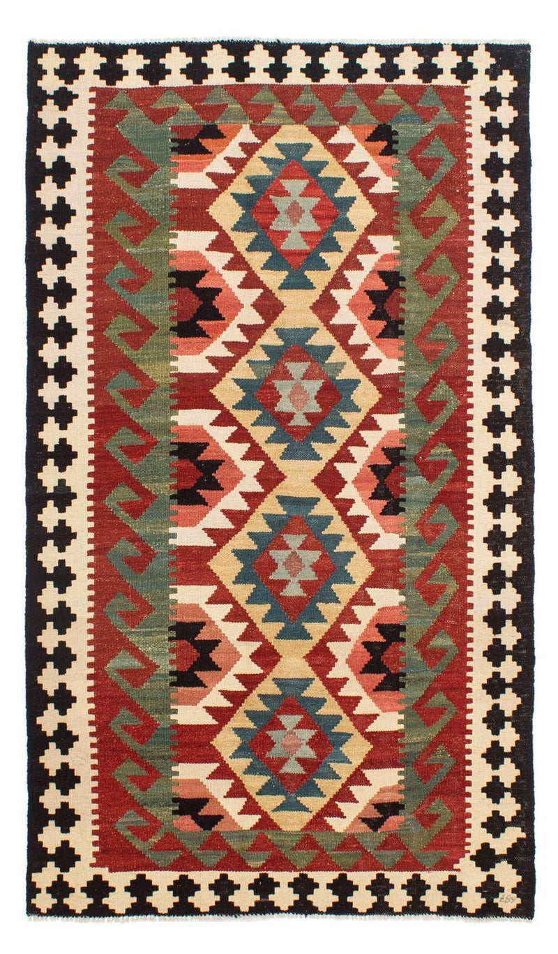 Løber Kelim Carpet - Splash - 224 x 129 cm - flerfarvet