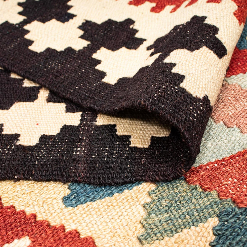 Løber Kelim Carpet - Splash - 224 x 129 cm - flerfarvet