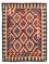 Kelim Carpet - Splash - 199 x 163 cm - flerfarvet