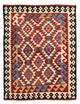 Kilim Maimana Tæppe 199x163cm - Uldtæppe