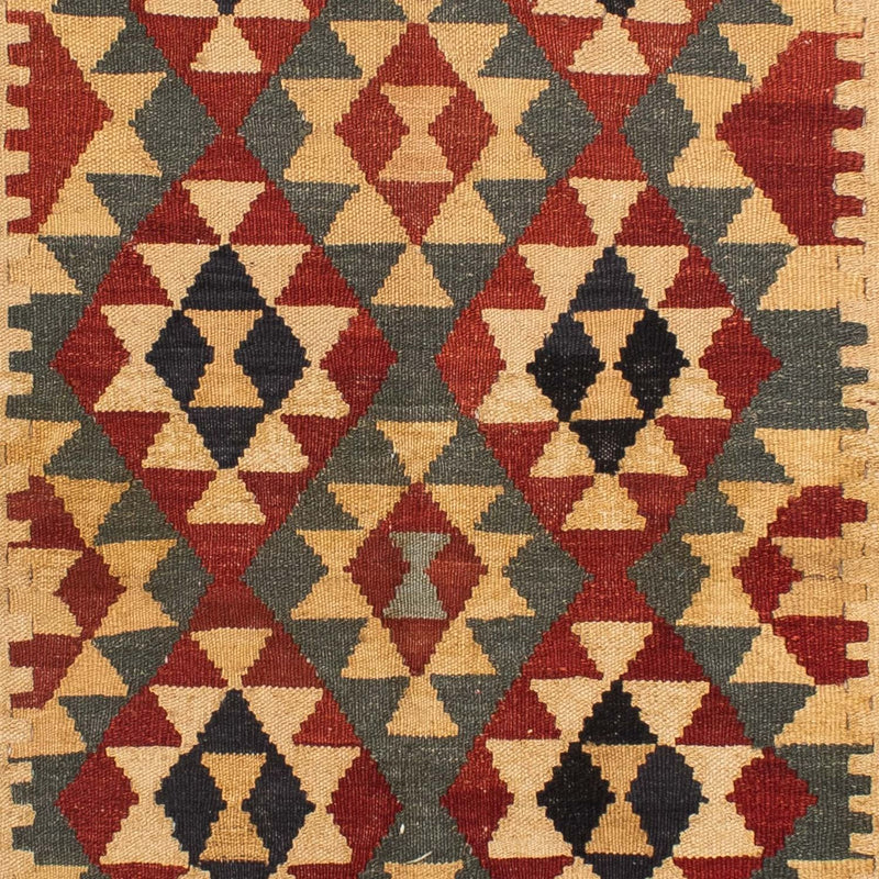 Kelim Carpet - Splash - 200 x 146 cm - flerfarvet