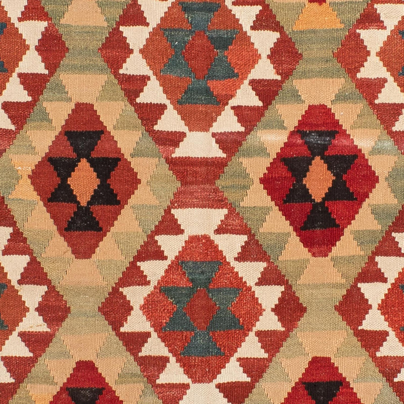 Kelim Carpet - Splash - 201 x 150 cm - flerfarvet