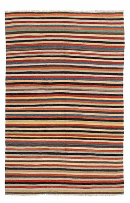 Kelim-tæppe - orientalsk - 210 x 138 cm - flerfarvet